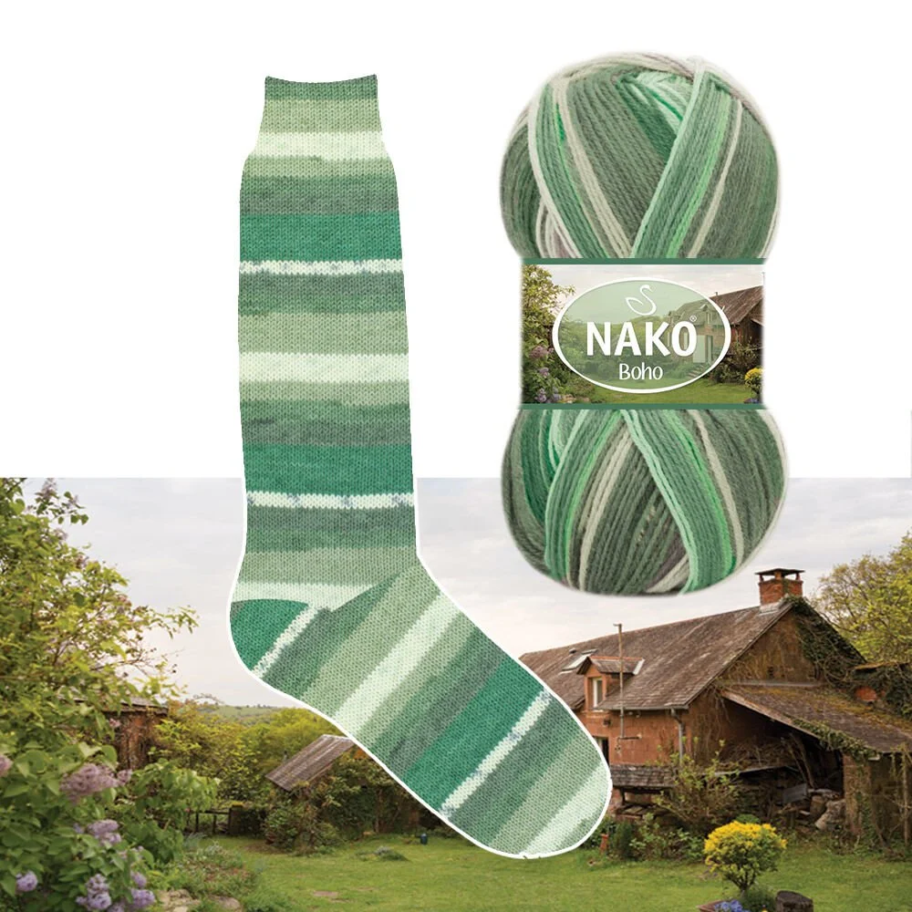Nako Boho 81815 Cottagecore Wool and Nylon